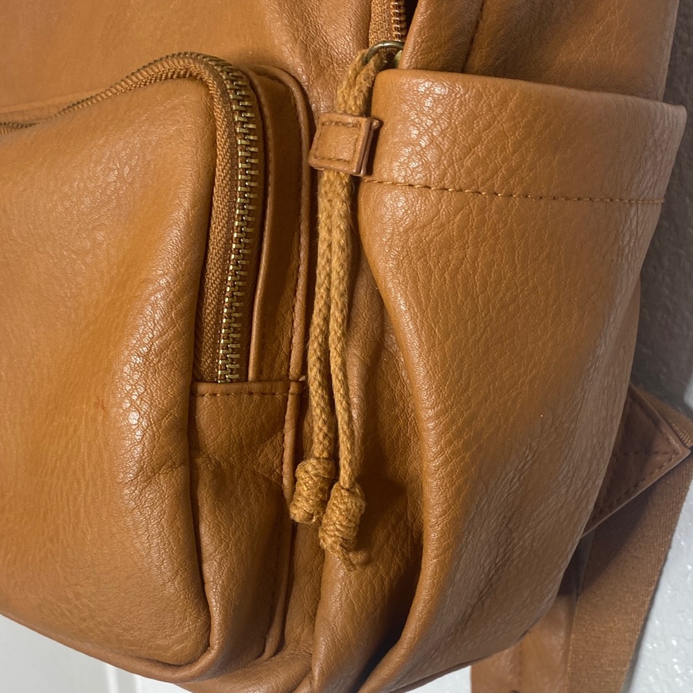 Universal Thread Brown Backpack with Front Pocket - image 6